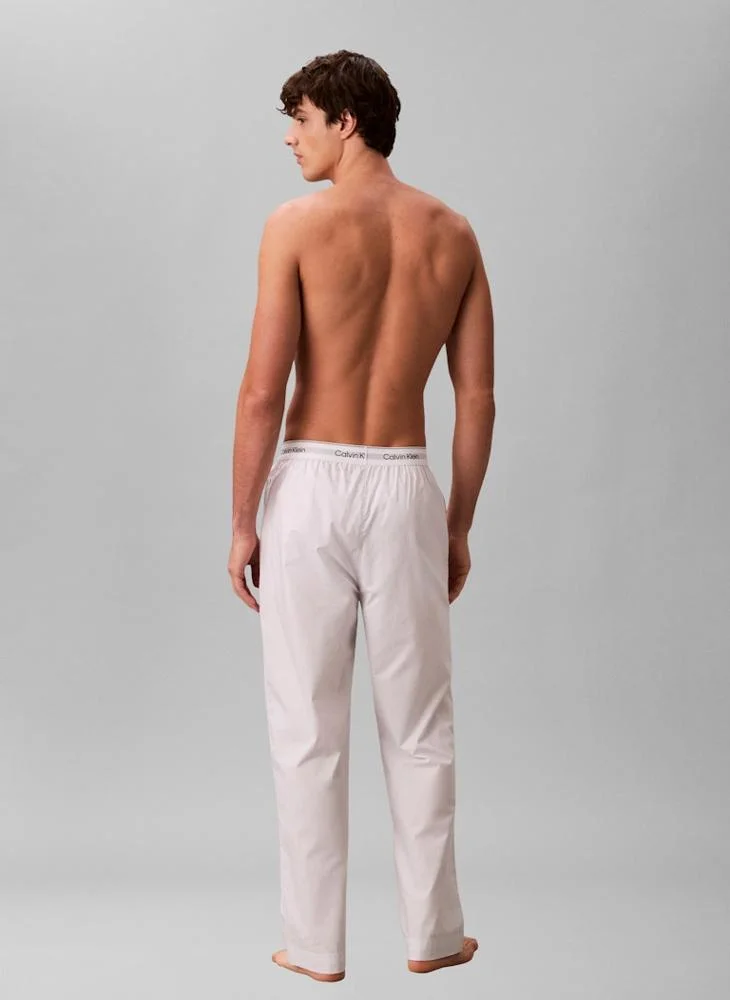 كالفن كلاين بنطلون بيجامة قطن بوبلين